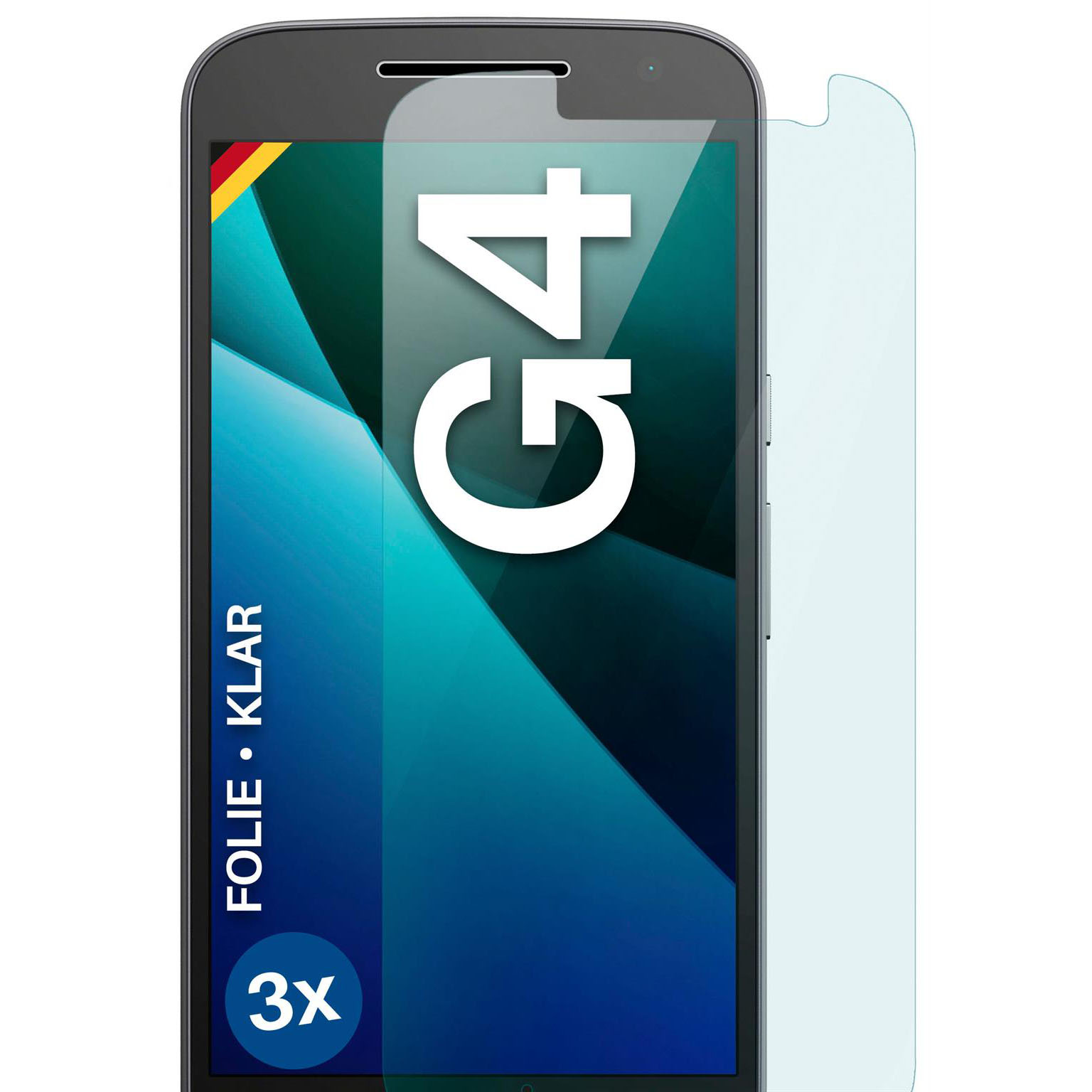 moex FlexProtect Motorola Moto G4 Schutzfolie Klar – Weiteres Produktbild 1 moex FlexProtect Motorola Moto G4 Schutzfolie Klar – Weiteres Produktbild 1