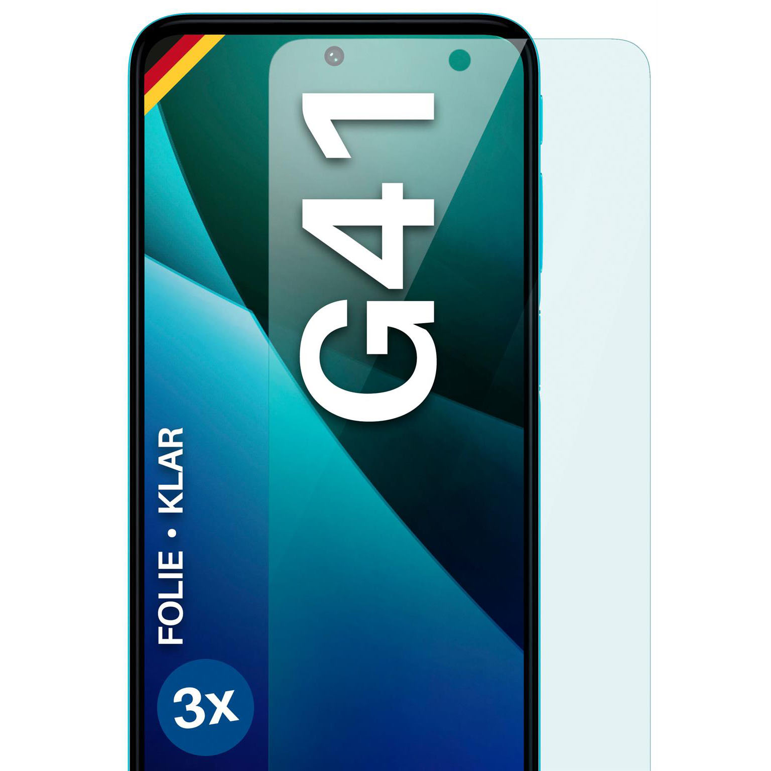 moex FlexProtect Motorola Moto G41 Schutzfolie Klar – Weiteres Produktbild 1 moex FlexProtect Motorola Moto G41 Schutzfolie Klar – Weiteres Produktbild 1