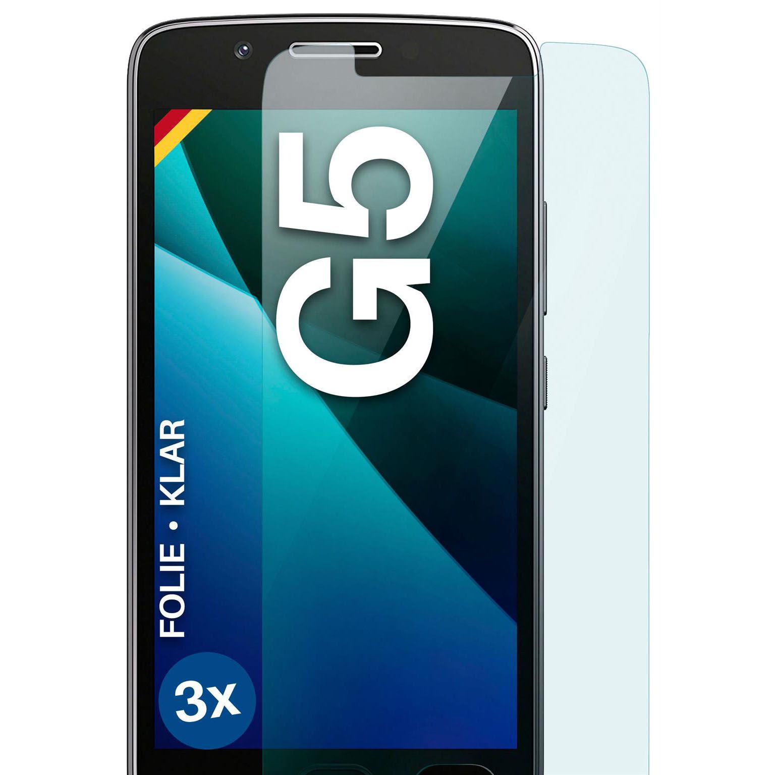 moex FlexProtect Motorola Moto G5 Schutzfolie Klar – Weiteres Produktbild 1 moex FlexProtect Motorola Moto G5 Schutzfolie Klar – Weiteres Produktbild 1