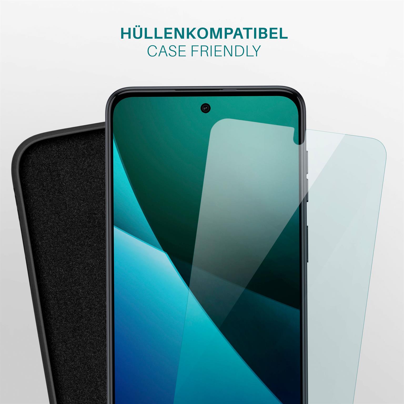moex FlexProtect Motorola Moto G54 5G Schutzfolie Klar – Weiteres Produktbild 6