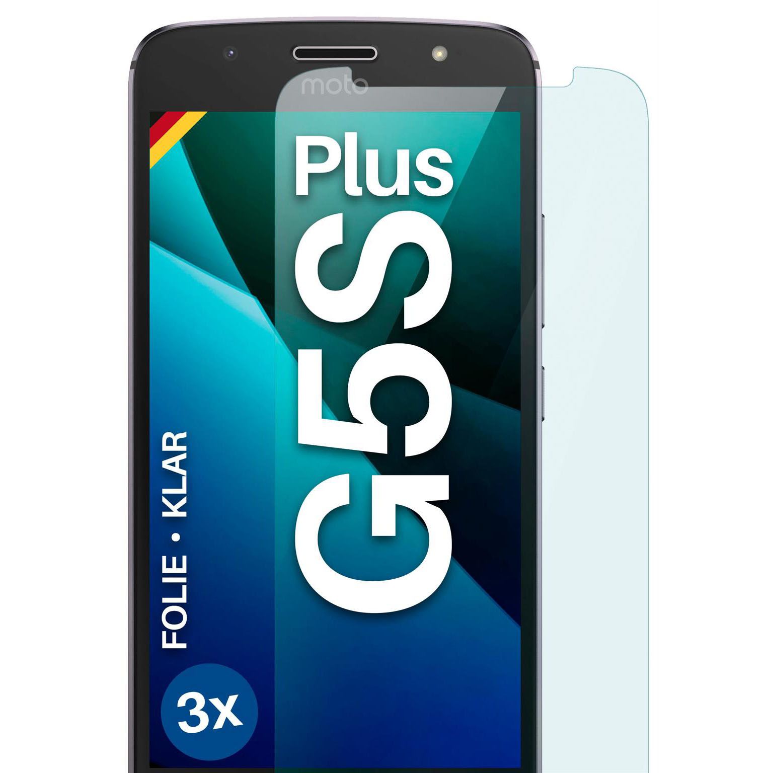 moex FlexProtect Motorola Moto G5s Plus Schutzfolie Klar – Weiteres Produktbild 1 moex FlexProtect Motorola Moto G5s Plus Schutzfolie Klar – Weiteres Produktbild 1