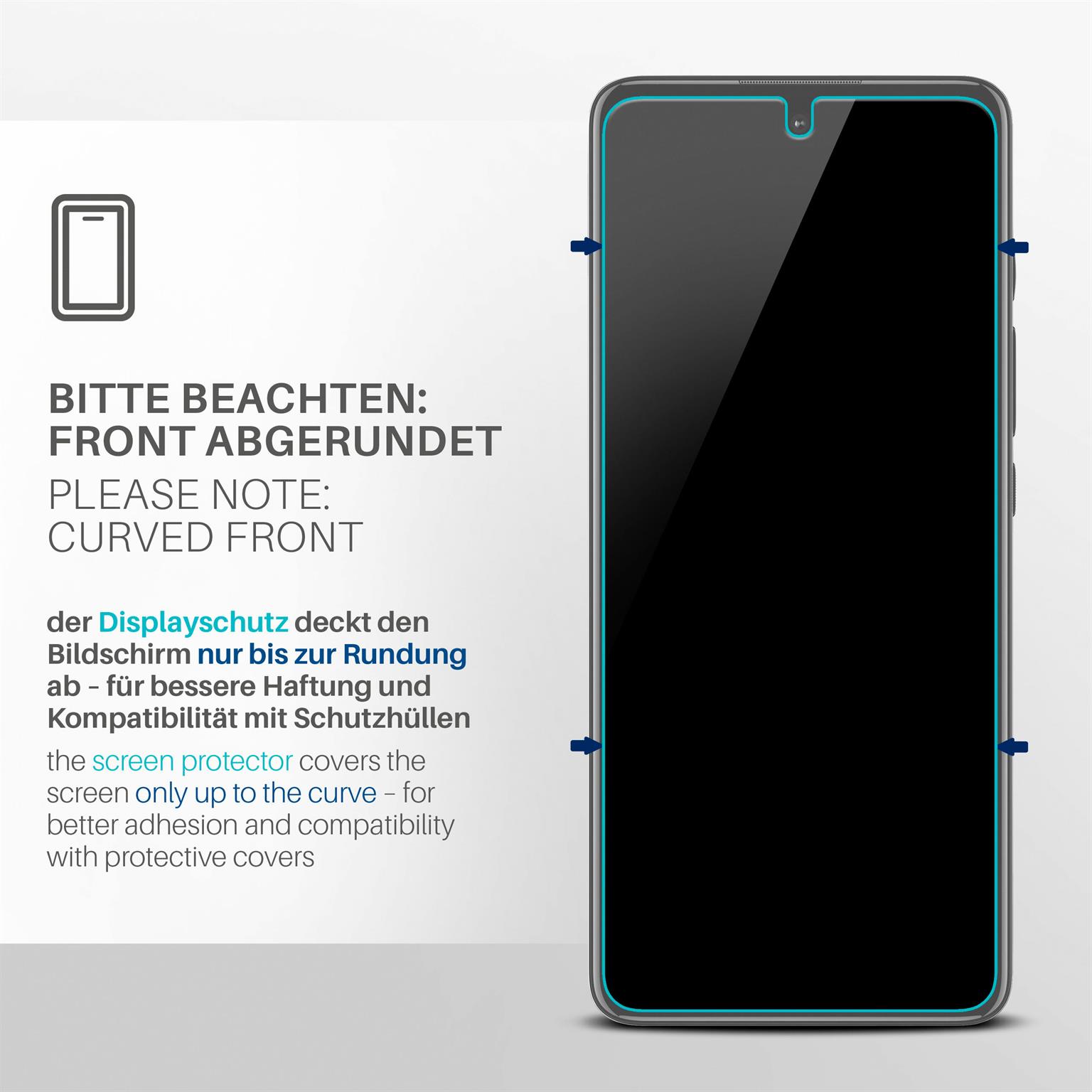 moex FlexProtect Motorola Moto G60s Schutzfolie Klar – Weiteres Produktbild 3 moex FlexProtect Motorola Moto G60s Schutzfolie Klar – Weiteres Produktbild 3