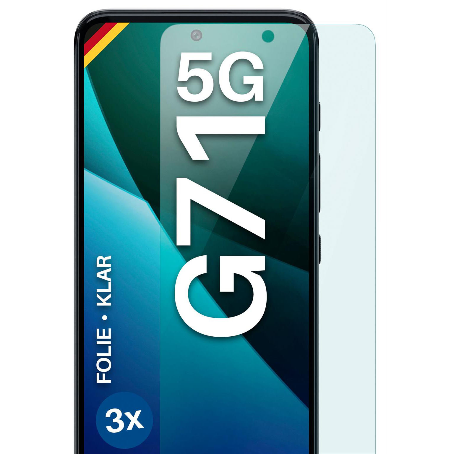 moex FlexProtect Motorola Moto G71 5G Schutzfolie Klar – Weiteres Produktbild 1 moex FlexProtect Motorola Moto G71 5G Schutzfolie Klar – Weiteres Produktbild 1