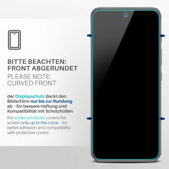 moex FlexProtect Motorola Moto G71 5G Schutzfolie Klar – Weiteres Produktbild 3