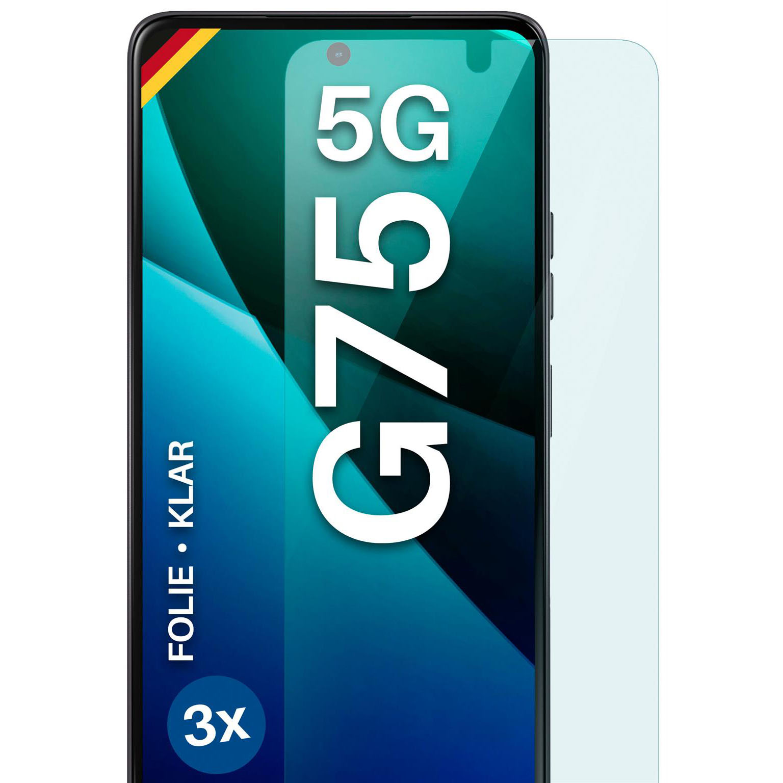 moex FlexProtect Motorola Moto G75 5G Schutzfolie Klar – Weiteres Produktbild 1 moex FlexProtect Motorola Moto G75 5G Schutzfolie Klar – Weiteres Produktbild 1
