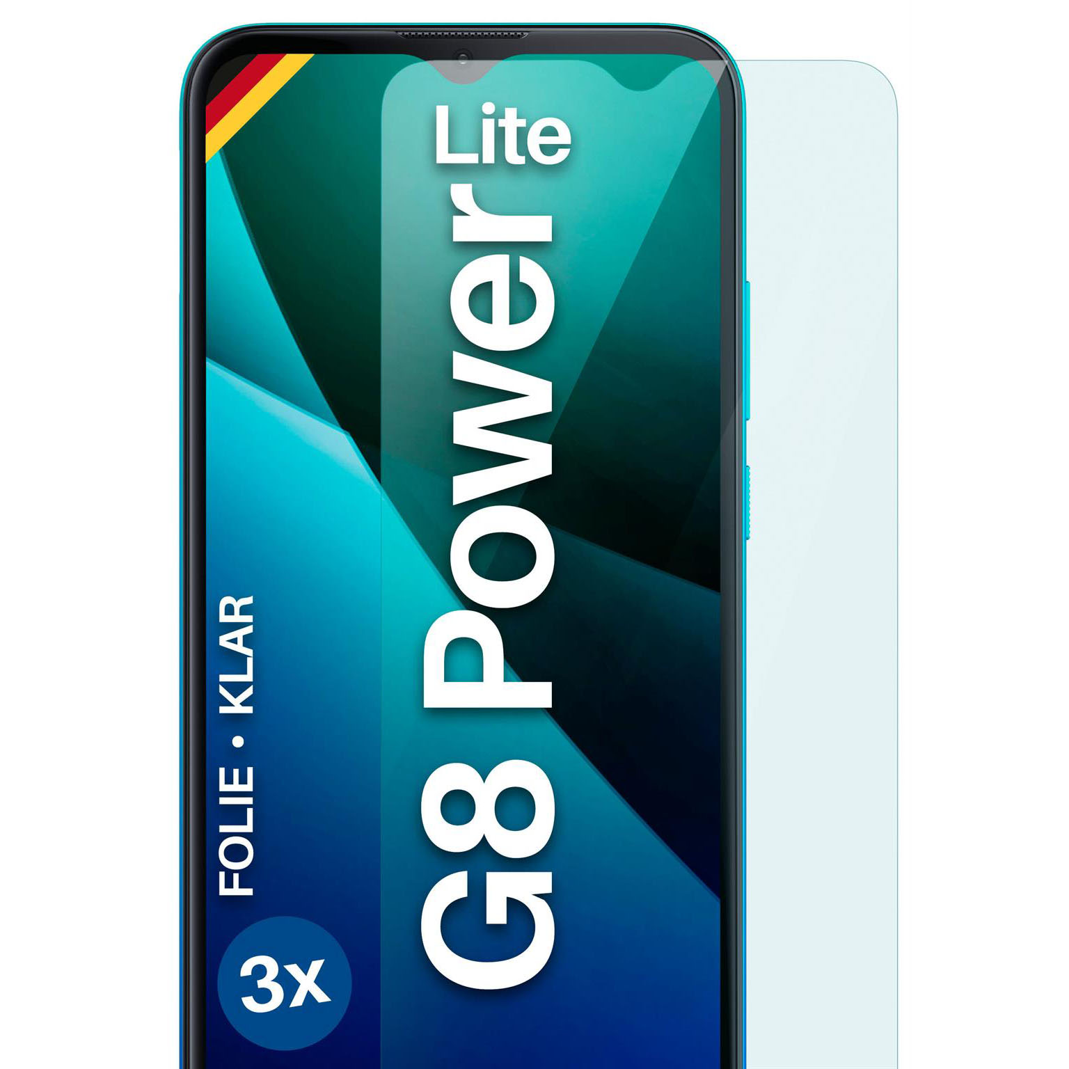moex FlexProtect Motorola Moto G8 Power Lite Schutzfolie Klar – Weiteres Produktbild 1 moex FlexProtect Motorola Moto G8 Power Lite Schutzfolie Klar – Weiteres Produktbild 1