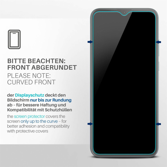 moex FlexProtect Motorola Moto G8 Power Lite Schutzfolie Klar – Weiteres Produktbild 3