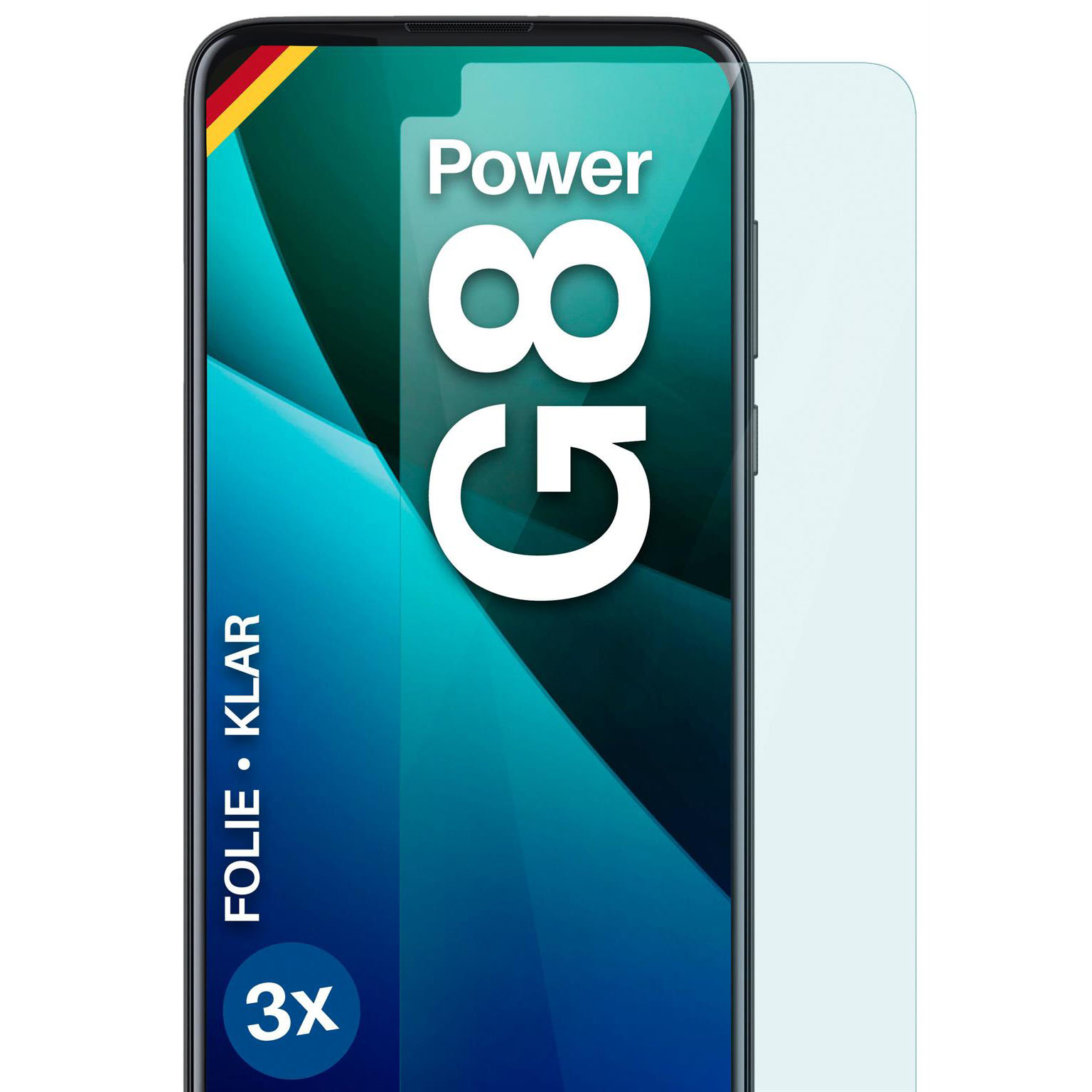 moex FlexProtect Motorola Moto G8 Power Schutzfolie Klar – undefined