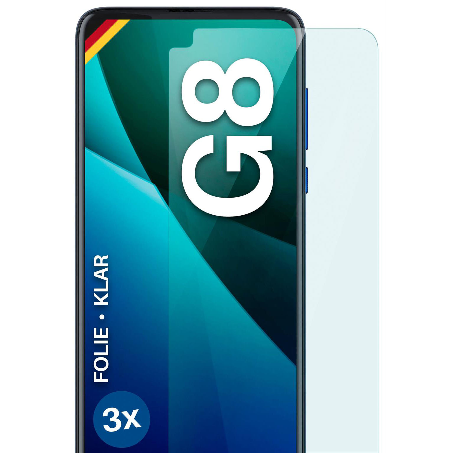 moex FlexProtect Motorola Moto G8 Schutzfolie Klar – Weiteres Produktbild 1 moex FlexProtect Motorola Moto G8 Schutzfolie Klar – Weiteres Produktbild 1