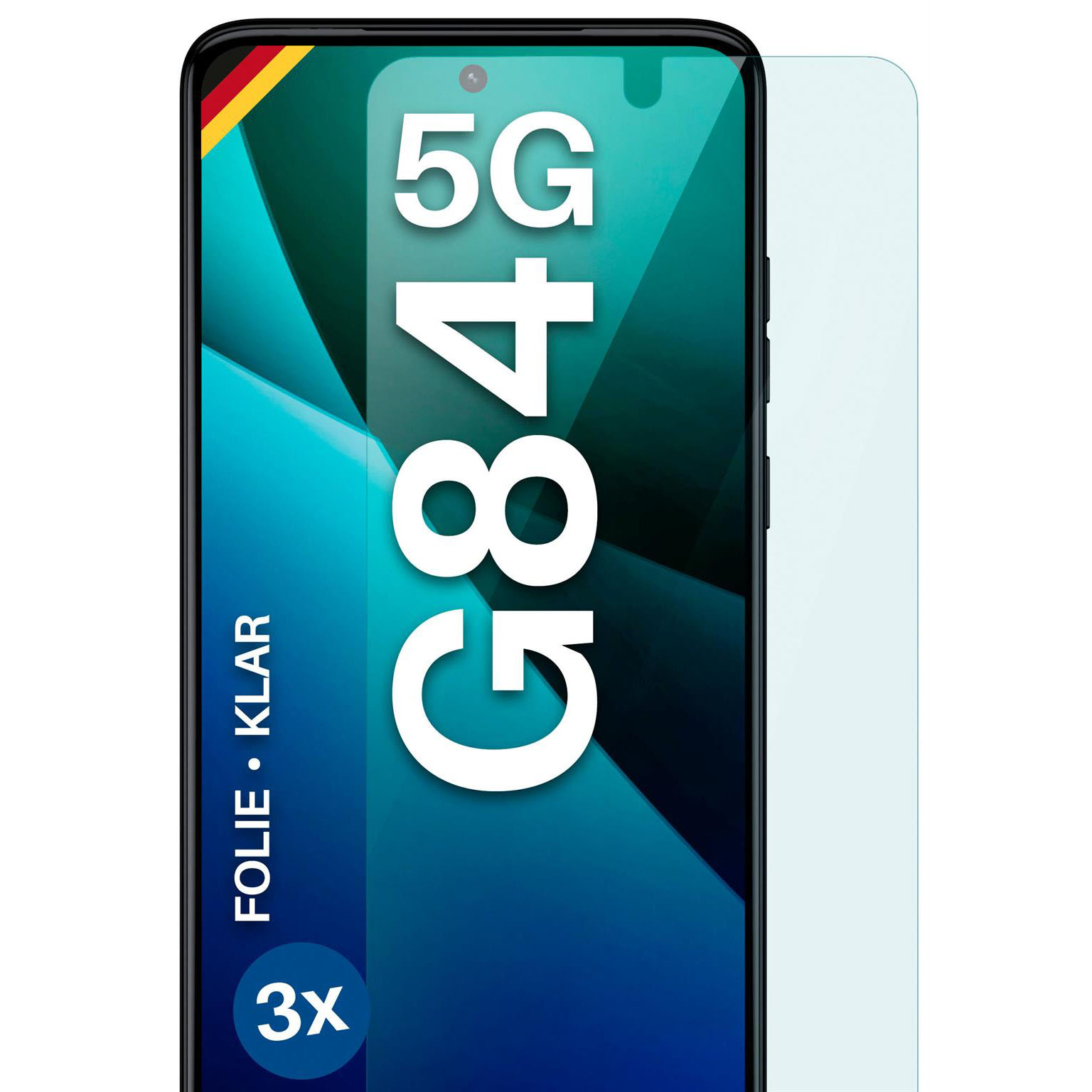 moex FlexProtect Motorola Moto G84 5G Schutzfolie Klar – undefined