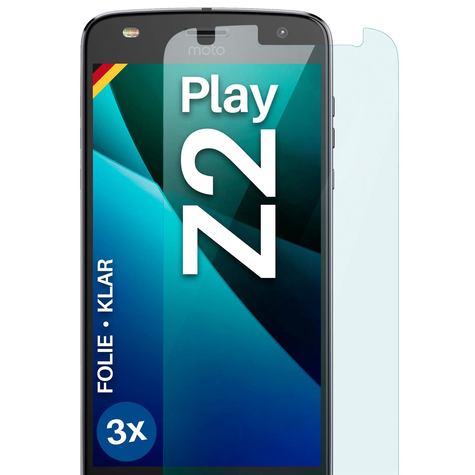 moex FlexProtect Motorola Moto Z2 Play Schutzfolie Klar – Weiteres Produktbild 1 moex FlexProtect Motorola Moto Z2 Play Schutzfolie Klar – Weiteres Produktbild 1