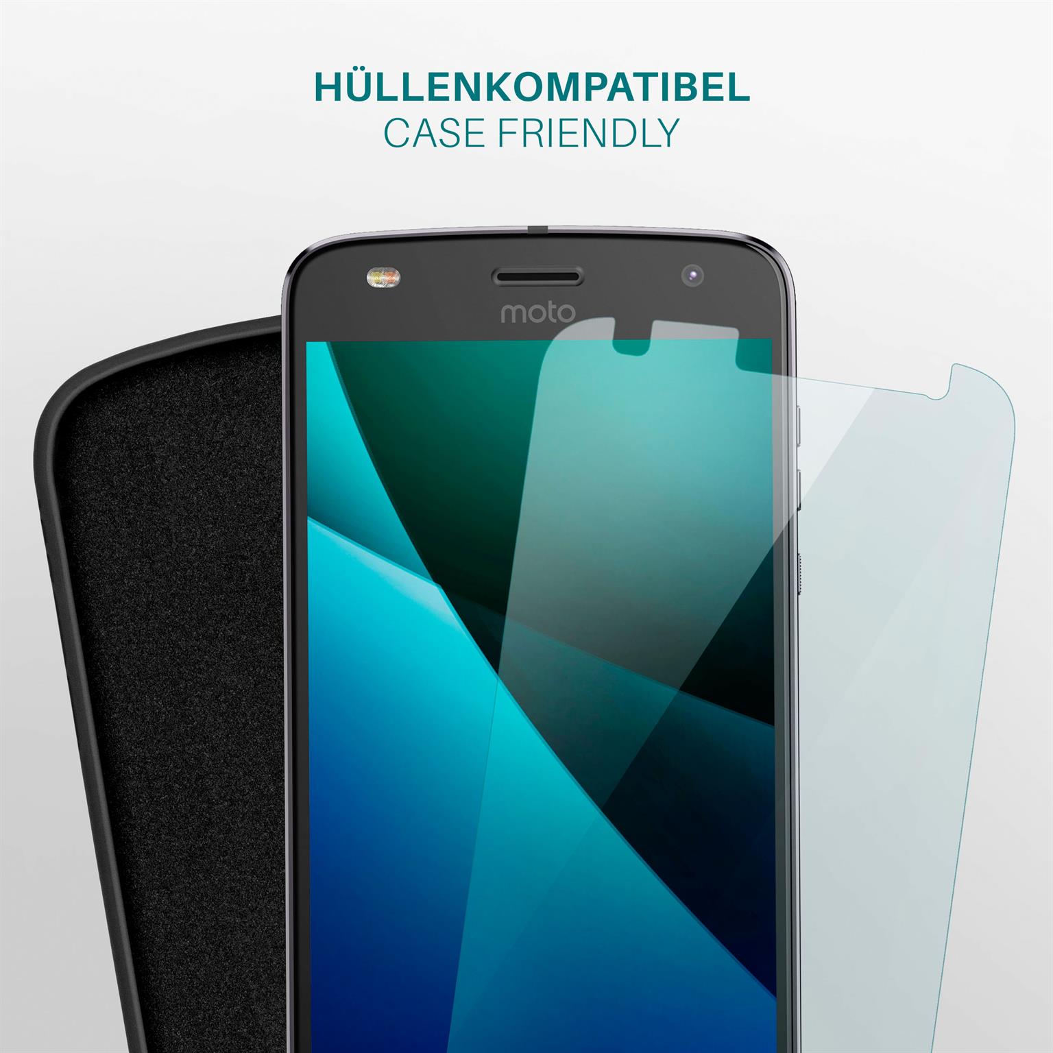 moex FlexProtect Motorola Moto Z2 Play Schutzfolie Klar – Weiteres Produktbild 5