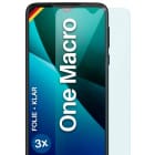 moex FlexProtect Motorola One Macro Schutzfolie Klar – Weiteres Produktbild 1