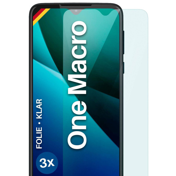 moex FlexProtect Motorola One Macro Schutzfolie Klar – Weiteres Produktbild 1