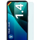 moex FlexProtect Nokia 1.4 Schutzfolie Klar – Weiteres Produktbild 1