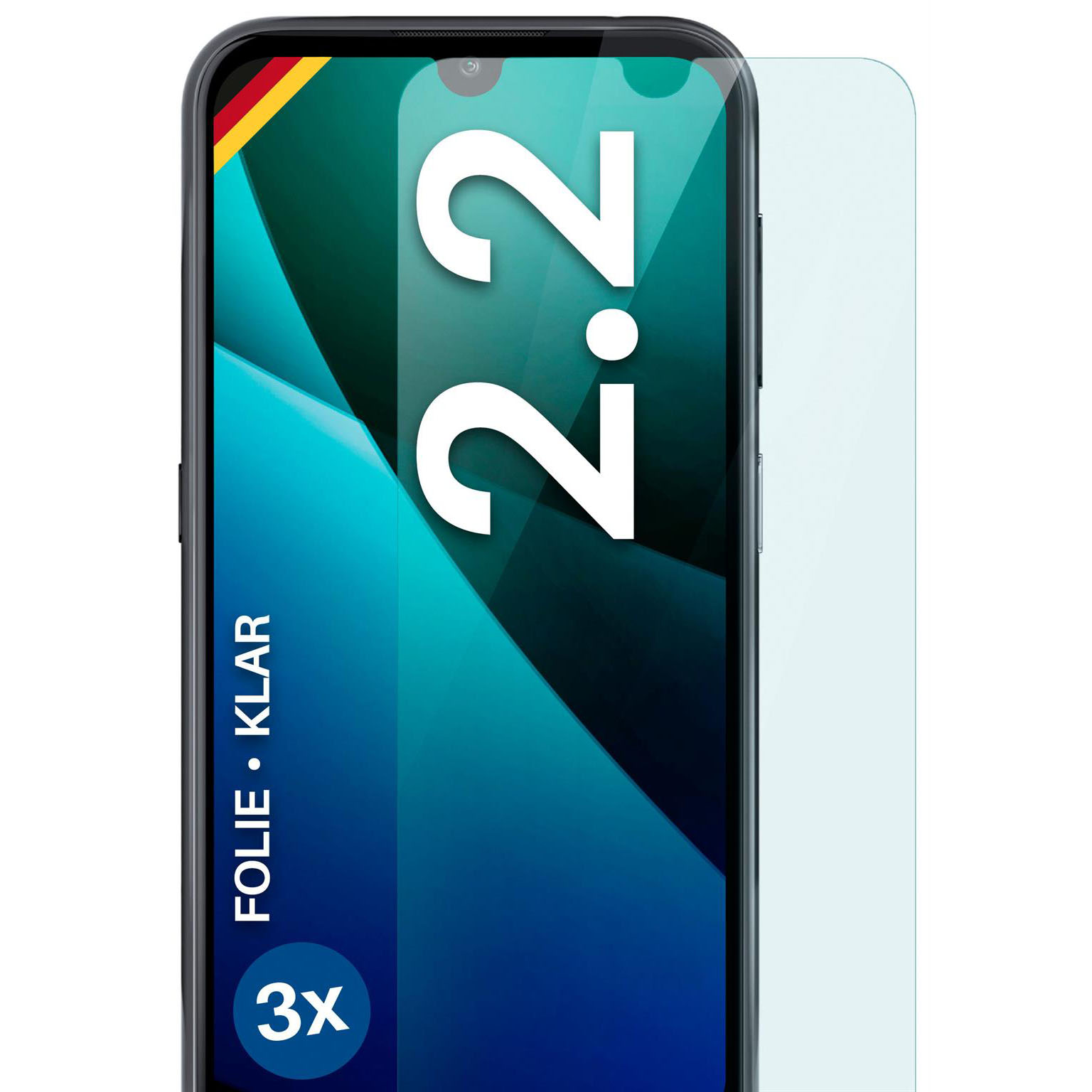 moex FlexProtect Nokia 2.2 Schutzfolie Klar – Weiteres Produktbild 1 moex FlexProtect Nokia 2.2 Schutzfolie Klar – Weiteres Produktbild 1