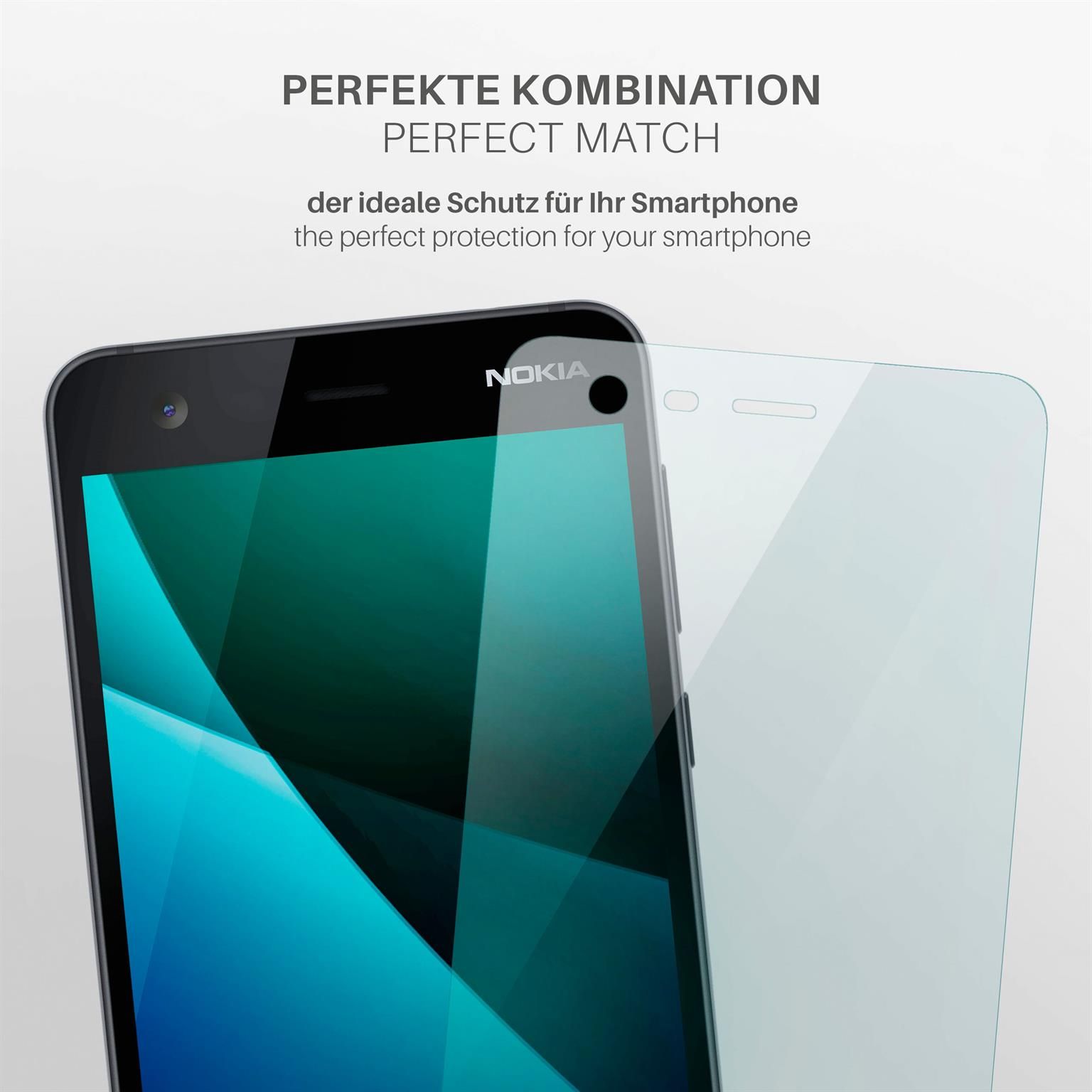 moex FlexProtect Nokia 2 Schutzfolie Klar – Weiteres Produktbild 3 moex FlexProtect Nokia 2 Schutzfolie Klar – Weiteres Produktbild 3