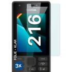 moex FlexProtect Nokia 216 Schutzfolie Klar – Weiteres Produktbild 1