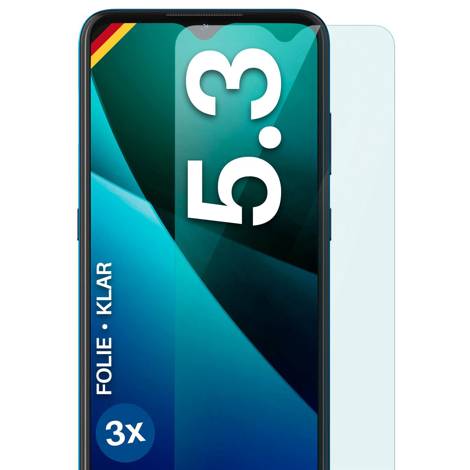 moex FlexProtect Nokia 5.3 Schutzfolie Klar – Weiteres Produktbild 1 moex FlexProtect Nokia 5.3 Schutzfolie Klar – Weiteres Produktbild 1