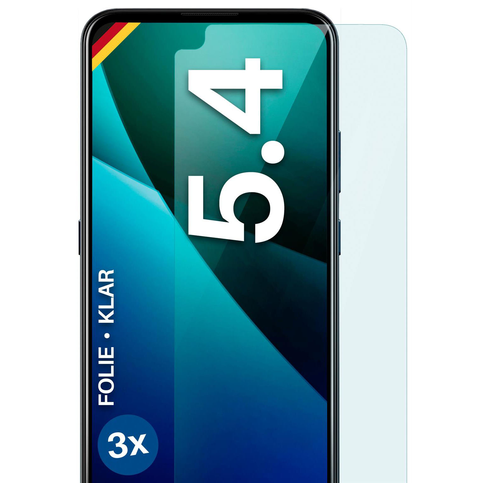 moex FlexProtect Nokia 5.4 Schutzfolie Klar – Weiteres Produktbild 1 moex FlexProtect Nokia 5.4 Schutzfolie Klar – Weiteres Produktbild 1
