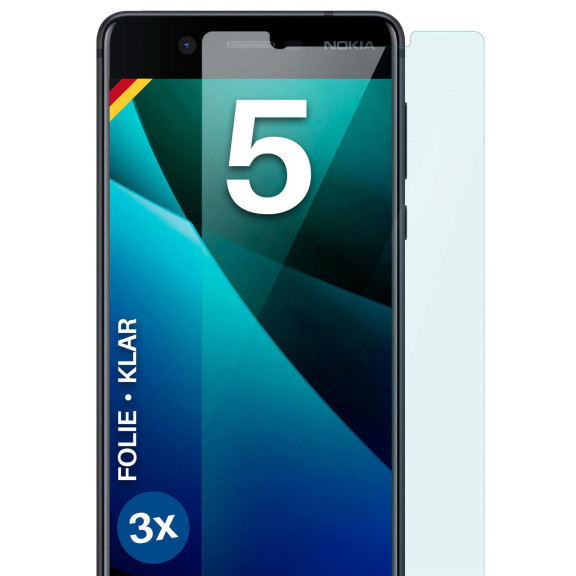 moex FlexProtect Nokia 5 Schutzfolie Klar – Weiteres Produktbild 1