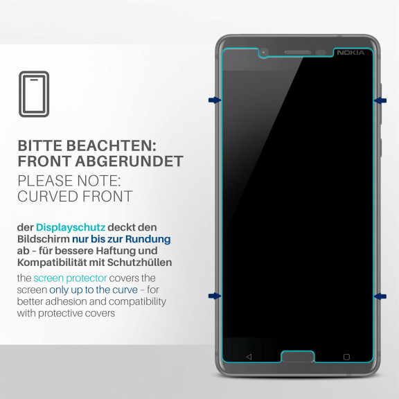 moex FlexProtect Nokia 5 Schutzfolie Klar – Weiteres Produktbild 3