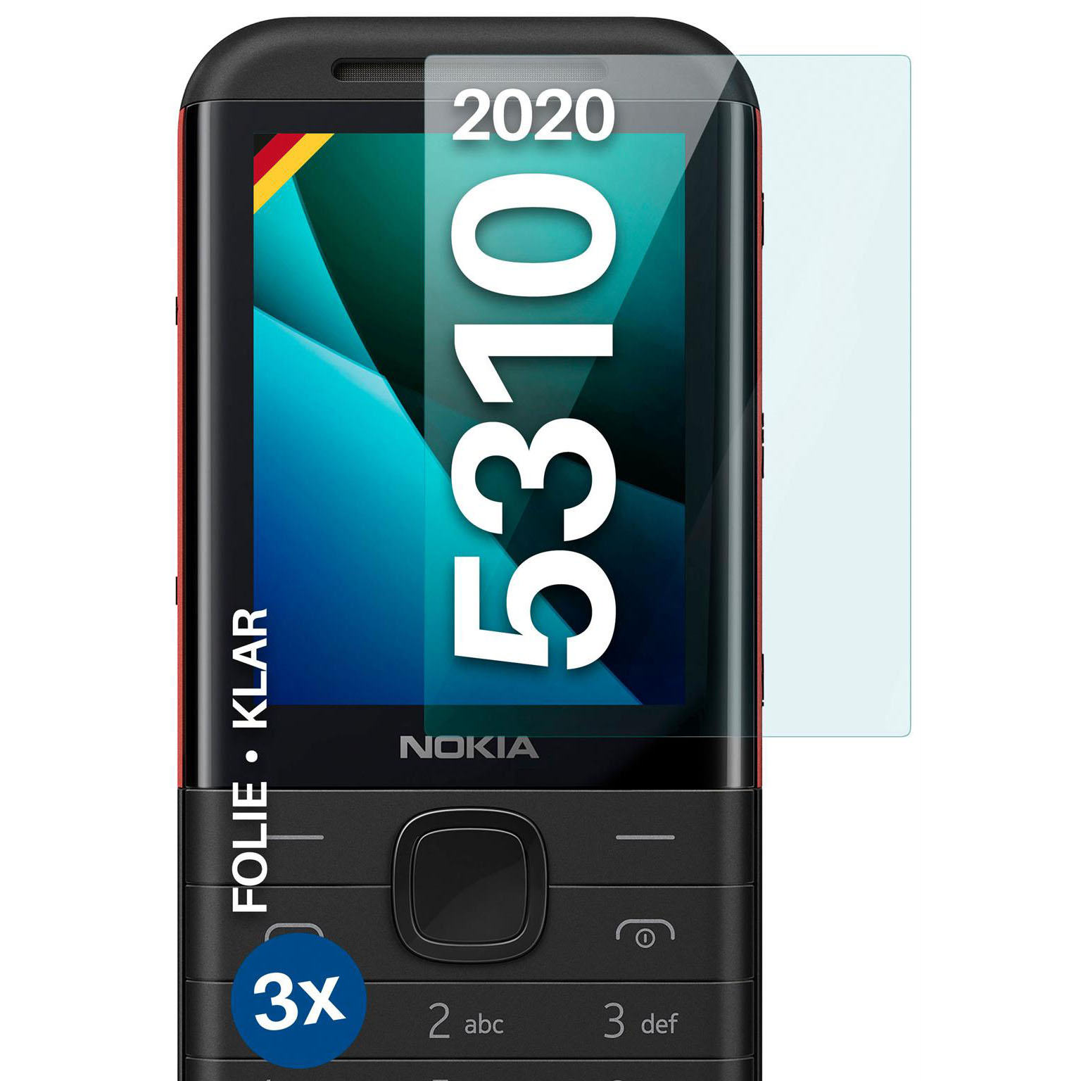 moex FlexProtect Nokia 5310 (2020) Schutzfolie Klar – Weiteres Produktbild 1 moex FlexProtect Nokia 5310 (2020) Schutzfolie Klar – Weiteres Produktbild 1