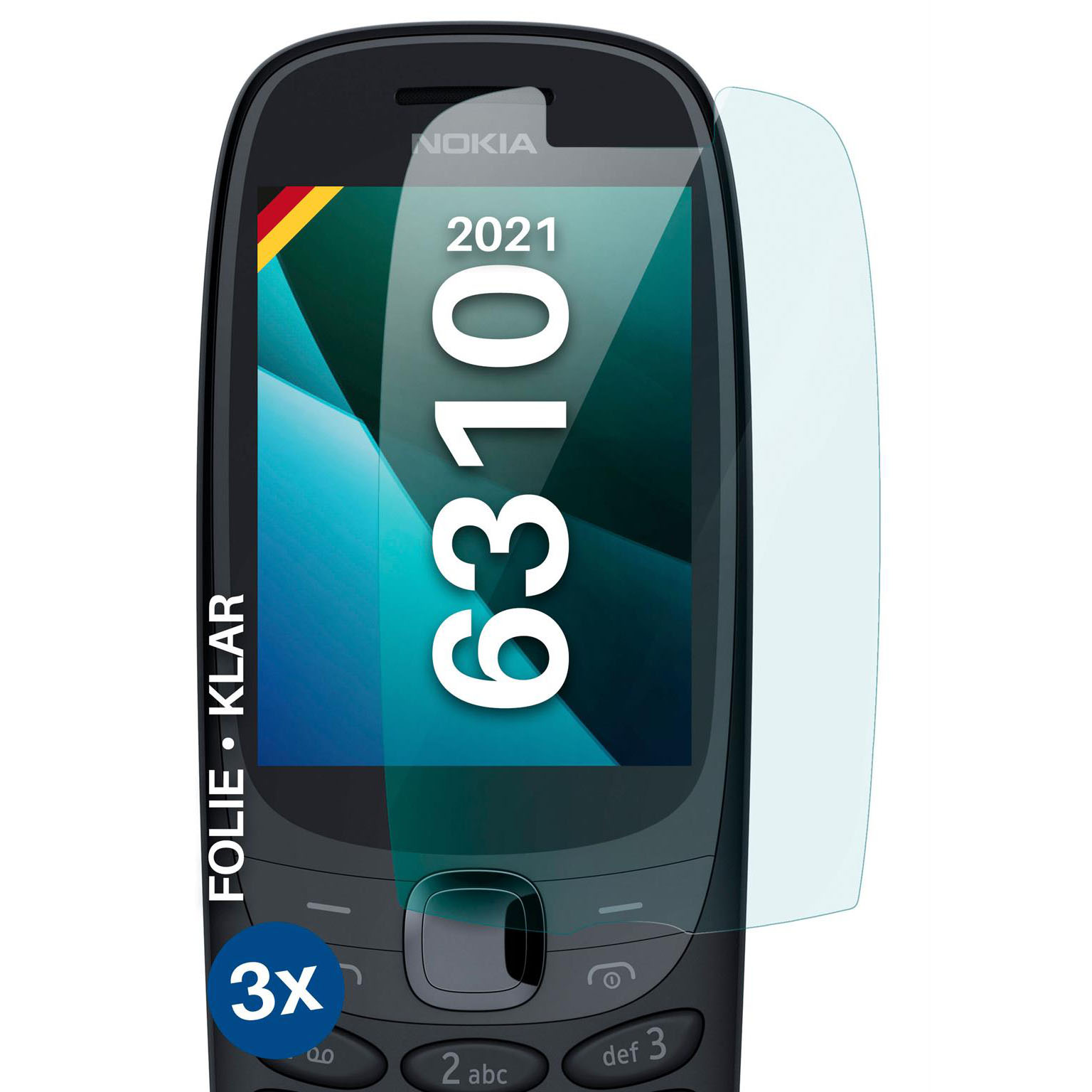 moex FlexProtect Nokia 6310 (2021) Schutzfolie Klar – undefined