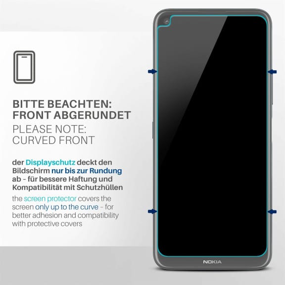 moex FlexProtect Nokia 8.3 5G Schutzfolie Klar – Weiteres Produktbild 3 moex FlexProtect Nokia 8.3 5G Schutzfolie Klar – Weiteres Produktbild 3