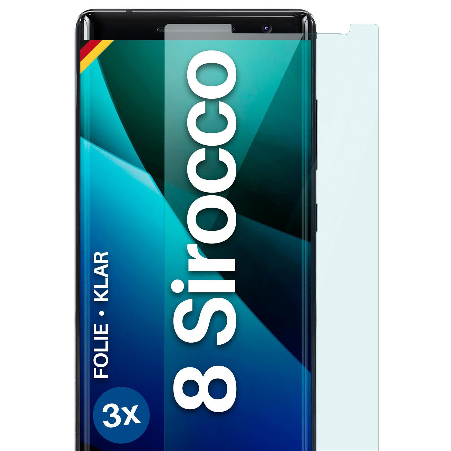 moex FlexProtect Nokia 8 Sirocco Schutzfolie Klar – Weiteres Produktbild 1 moex FlexProtect Nokia 8 Sirocco Schutzfolie Klar – Weiteres Produktbild 1