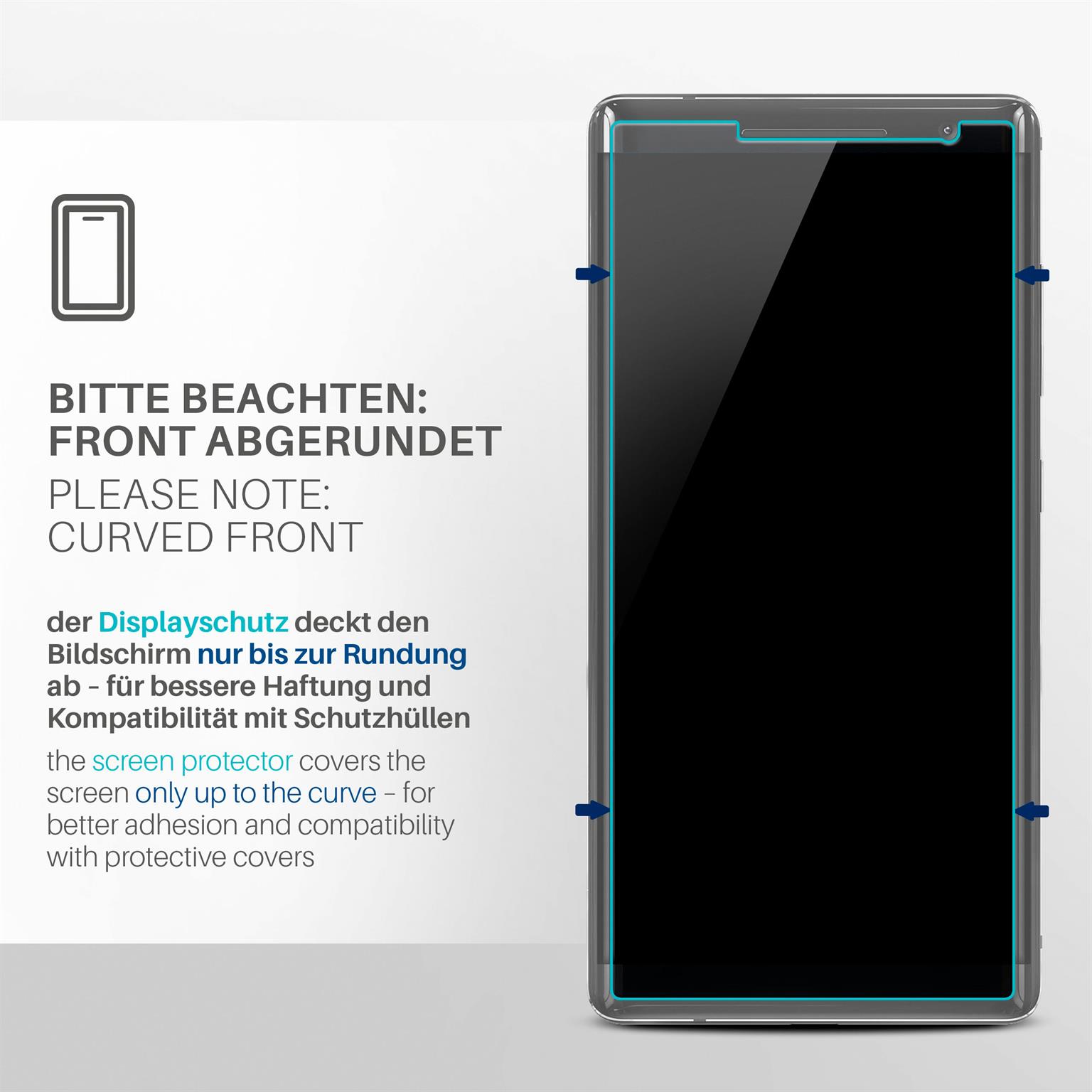 moex FlexProtect Nokia 8 Sirocco Schutzfolie Klar – Weiteres Produktbild 3 moex FlexProtect Nokia 8 Sirocco Schutzfolie Klar – Weiteres Produktbild 3