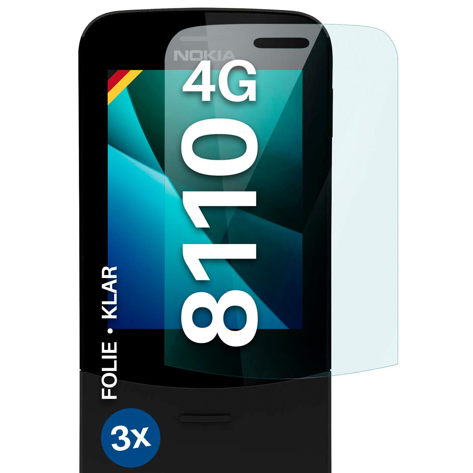 moex FlexProtect Nokia 8110 4G Schutzfolie Klar – Weiteres Produktbild 1 moex FlexProtect Nokia 8110 4G Schutzfolie Klar – Weiteres Produktbild 1