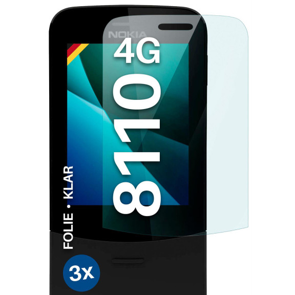 moex FlexProtect Nokia 8110 4G Schutzfolie Klar – Weiteres Produktbild 1