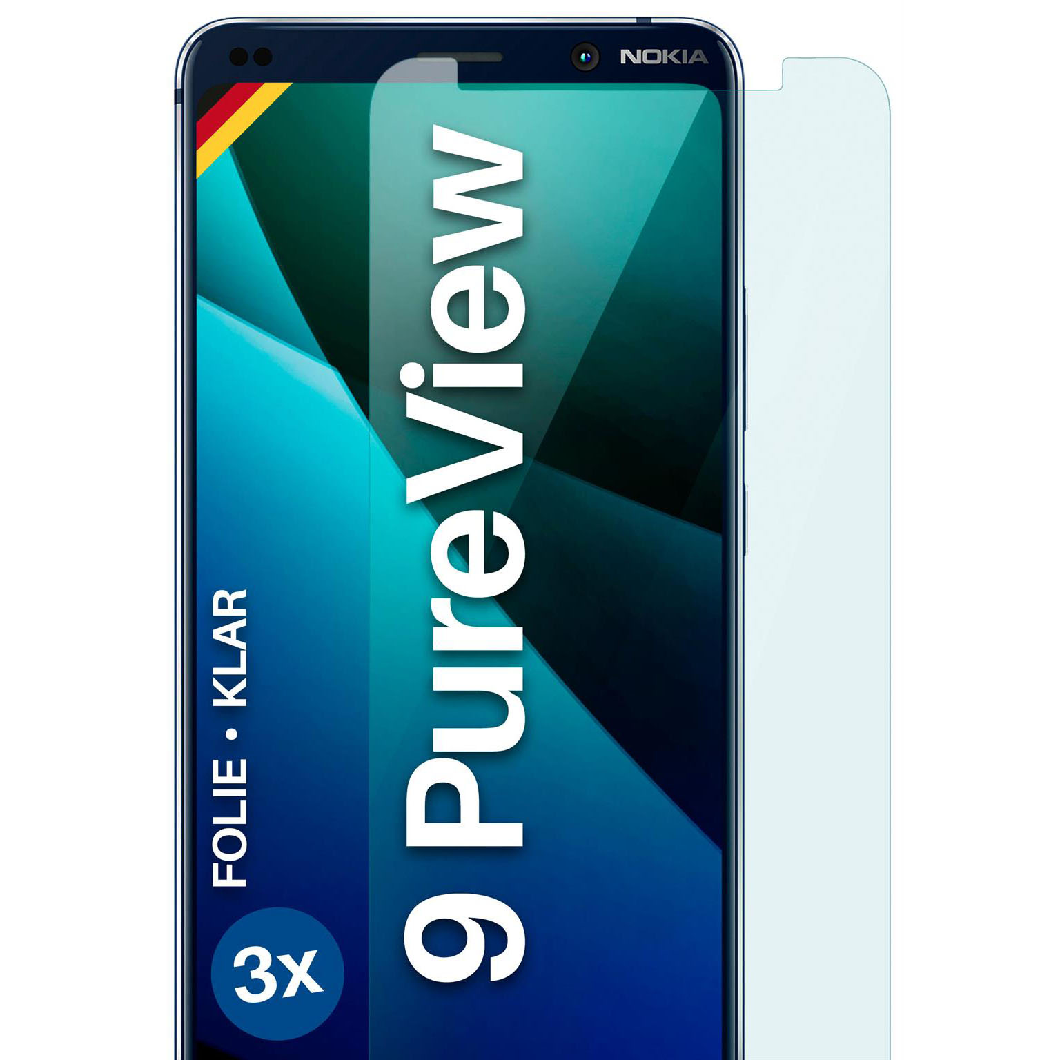 moex FlexProtect Nokia 9 PureView Schutzfolie Klar – undefined