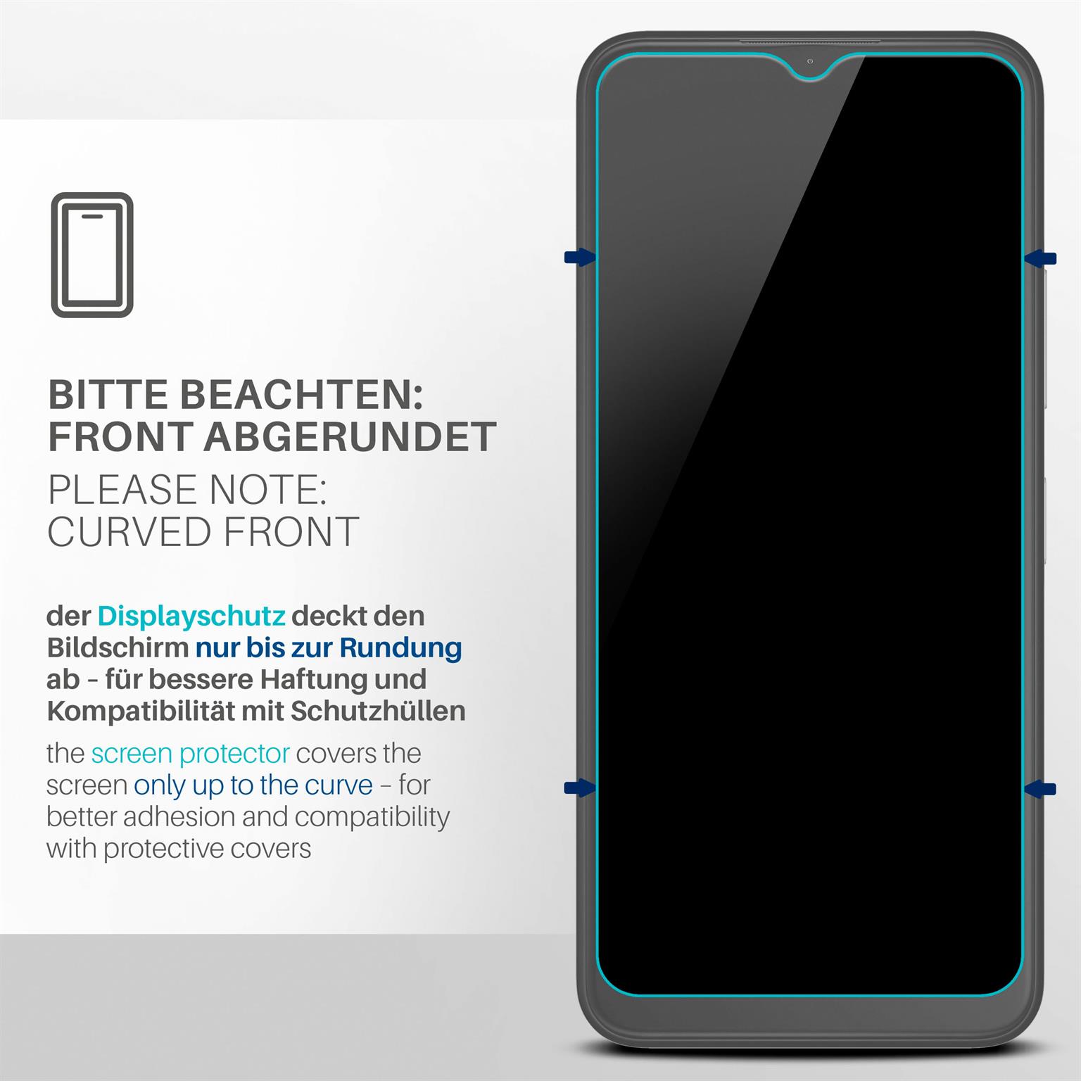 moex FlexProtect Nokia C22 Schutzfolie Klar – Weiteres Produktbild 3