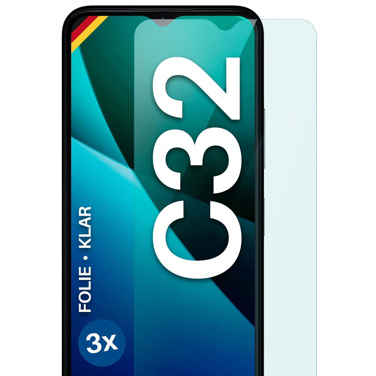 moex FlexProtect Nokia C32 Schutzfolie Klar – undefined