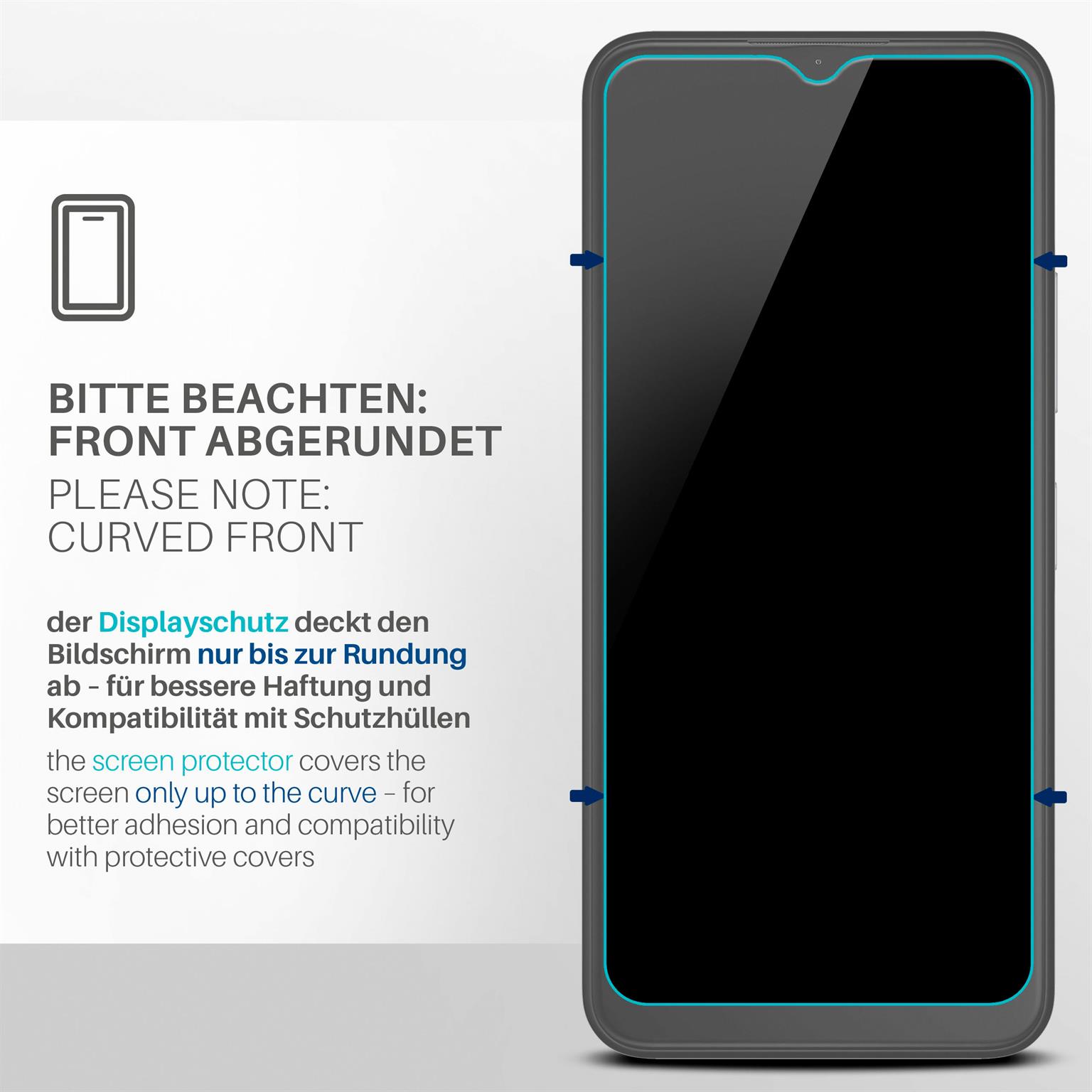 moex FlexProtect Nokia C32 Schutzfolie Klar – Weiteres Produktbild 3