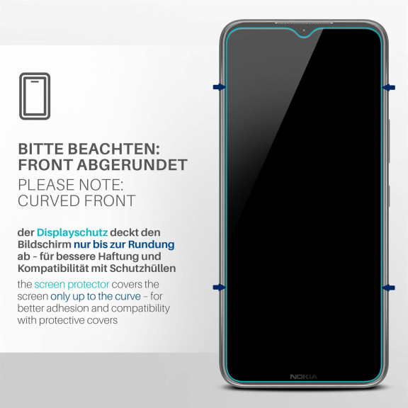 moex FlexProtect Nokia G11 Plus Schutzfolie Klar – Weiteres Produktbild 3