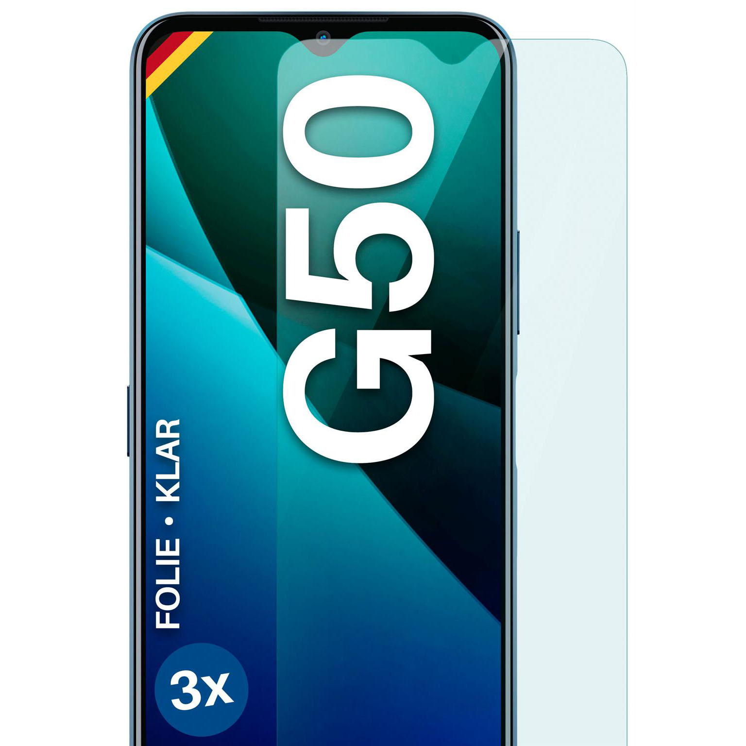 moex FlexProtect Nokia G50 Schutzfolie Klar – Weiteres Produktbild 1 moex FlexProtect Nokia G50 Schutzfolie Klar – Weiteres Produktbild 1