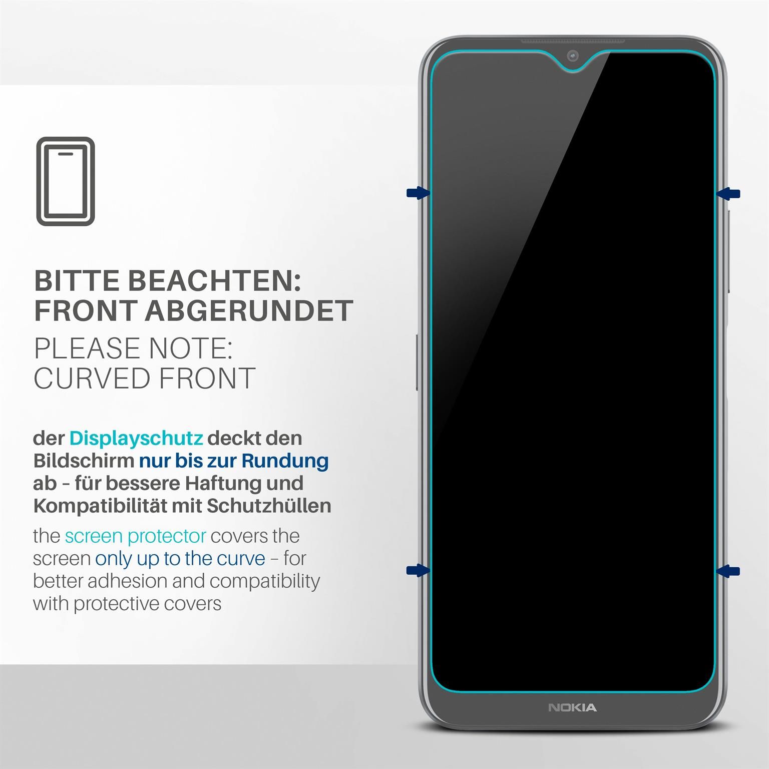 moex FlexProtect Nokia G50 Schutzfolie Klar – Weiteres Produktbild 3 moex FlexProtect Nokia G50 Schutzfolie Klar – Weiteres Produktbild 3