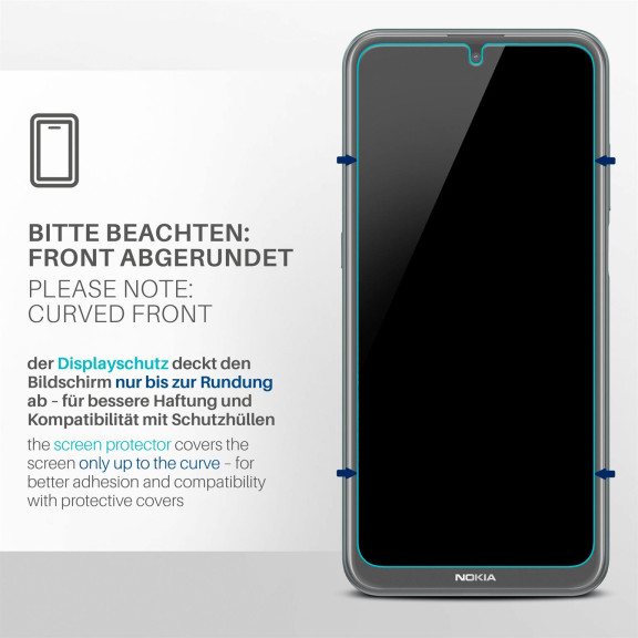 moex FlexProtect Nokia X20 Schutzfolie Klar – Weiteres Produktbild 3 moex FlexProtect Nokia X20 Schutzfolie Klar – Weiteres Produktbild 3