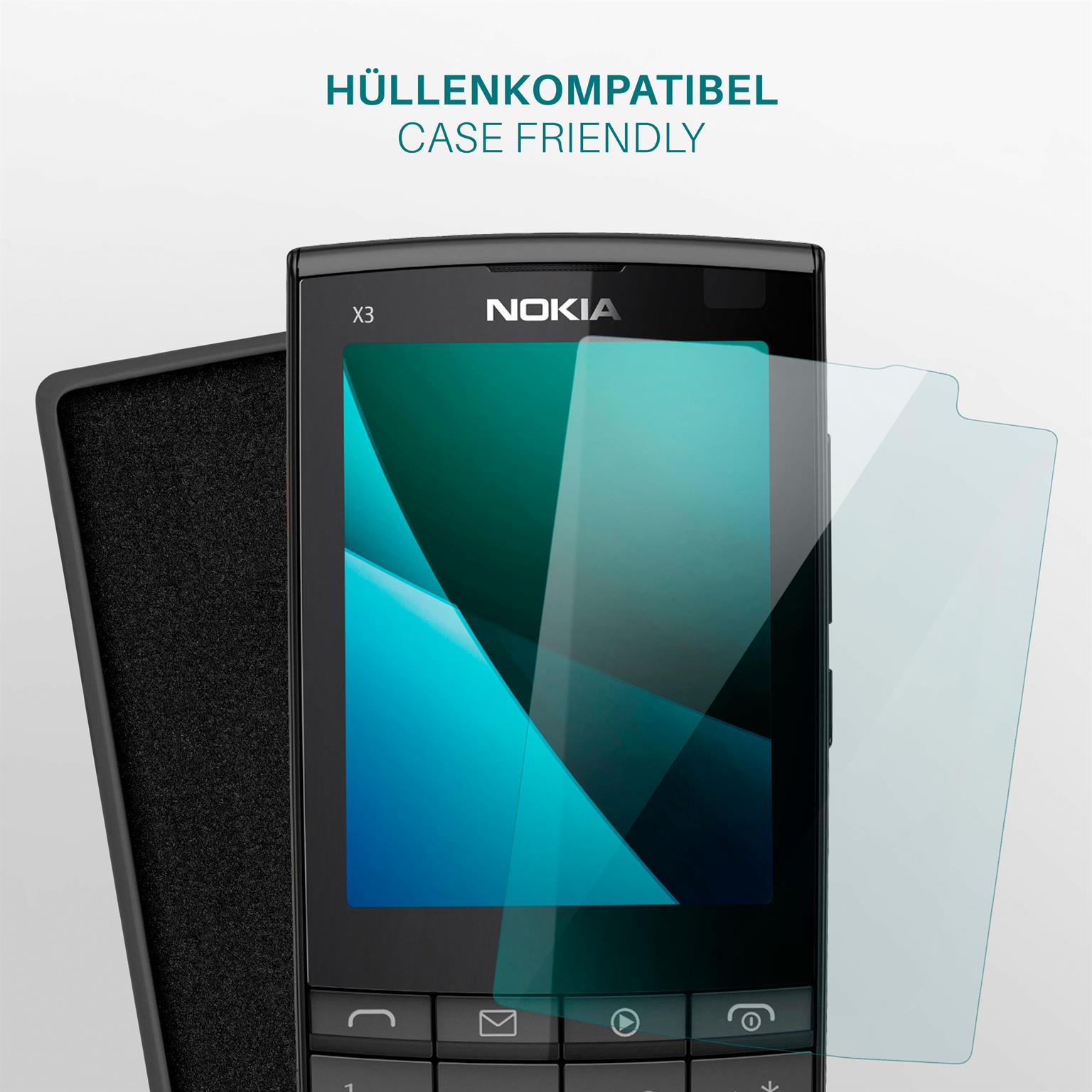 moex FlexProtect Nokia X3-02 Schutzfolie Klar – Weiteres Produktbild 6 moex FlexProtect Nokia X3-02 Schutzfolie Klar – Weiteres Produktbild 6