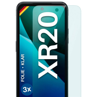moex FlexProtect Nokia XR20 Schutzfolie Klar – 3er Set