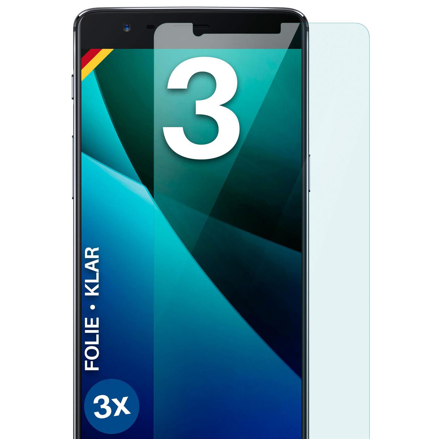 moex FlexProtect OnePlus 3 Schutzfolie Klar – Weiteres Produktbild 1 moex FlexProtect OnePlus 3 Schutzfolie Klar – Weiteres Produktbild 1