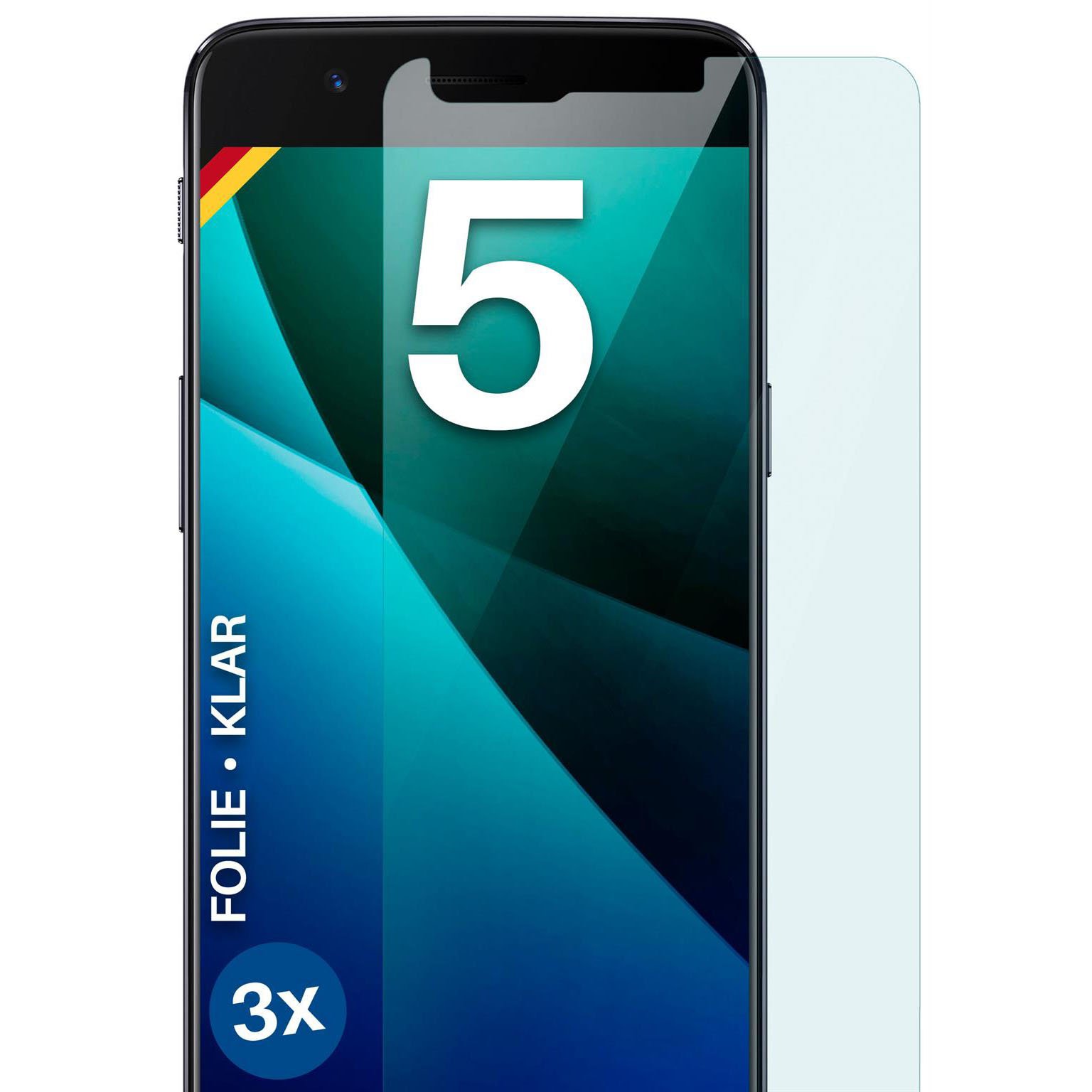 moex FlexProtect OnePlus 5 Schutzfolie Klar – Weiteres Produktbild 1 moex FlexProtect OnePlus 5 Schutzfolie Klar – Weiteres Produktbild 1