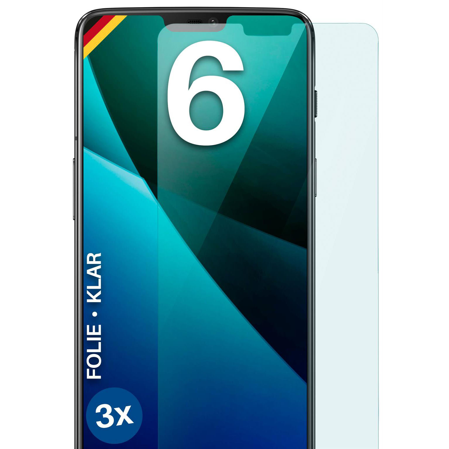 moex FlexProtect OnePlus 6 Schutzfolie Klar – Weiteres Produktbild 1 moex FlexProtect OnePlus 6 Schutzfolie Klar – Weiteres Produktbild 1