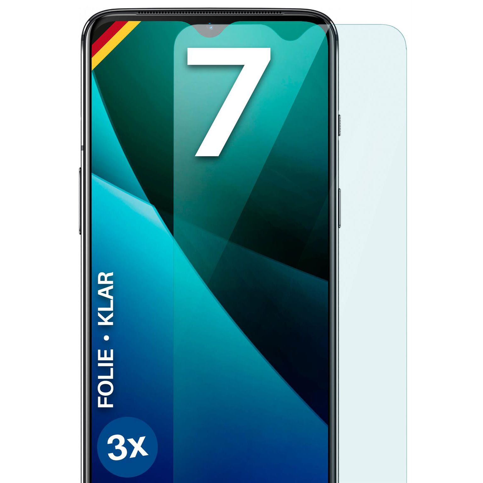 moex FlexProtect OnePlus 7 Schutzfolie Klar – Weiteres Produktbild 1 moex FlexProtect OnePlus 7 Schutzfolie Klar – Weiteres Produktbild 1