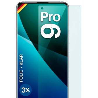moex FlexProtect OnePlus 9 Pro Schutzfolie Klar – 3er Set