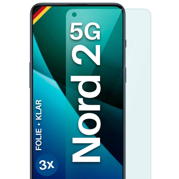 moex FlexProtect OnePlus Nord 2 5G Schutzfolie Klar – Weiteres Produktbild 1