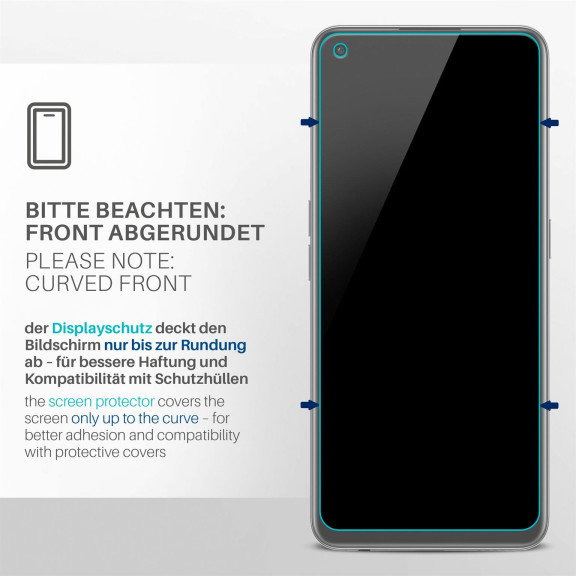 moex FlexProtect OnePlus Nord CE 2 Lite 5G Schutzfolie Klar – Weiteres Produktbild 3